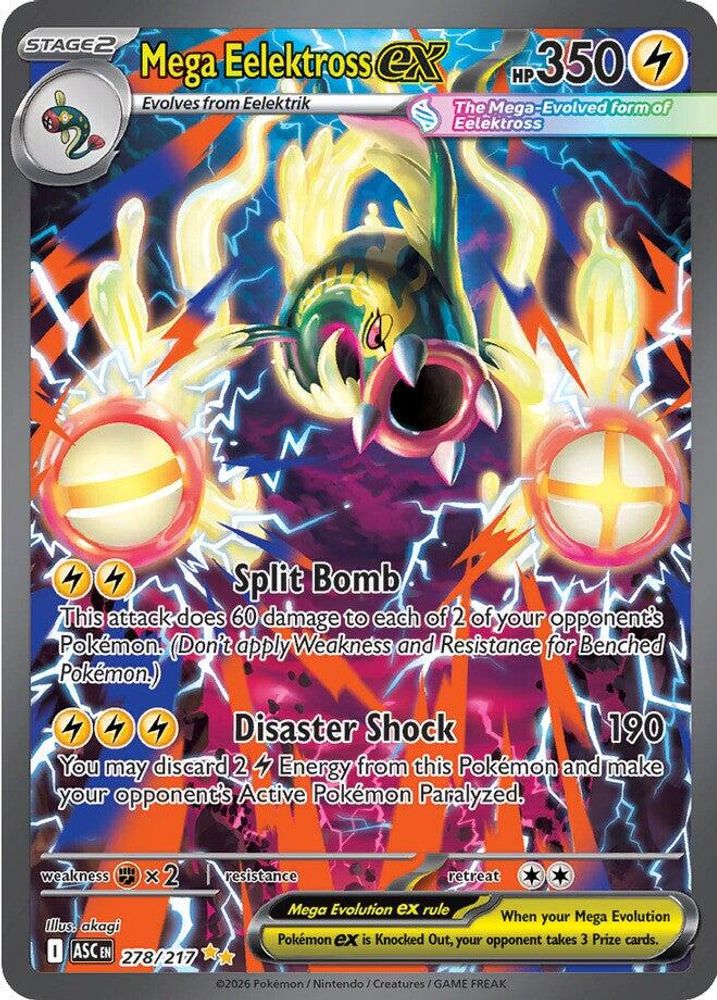 (#278/217) Mega Eelektross ex - Holo [Ascended Heroes]