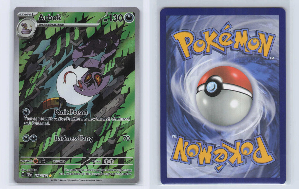 (#176/162) Arbok - Holo [Temporal Forces]