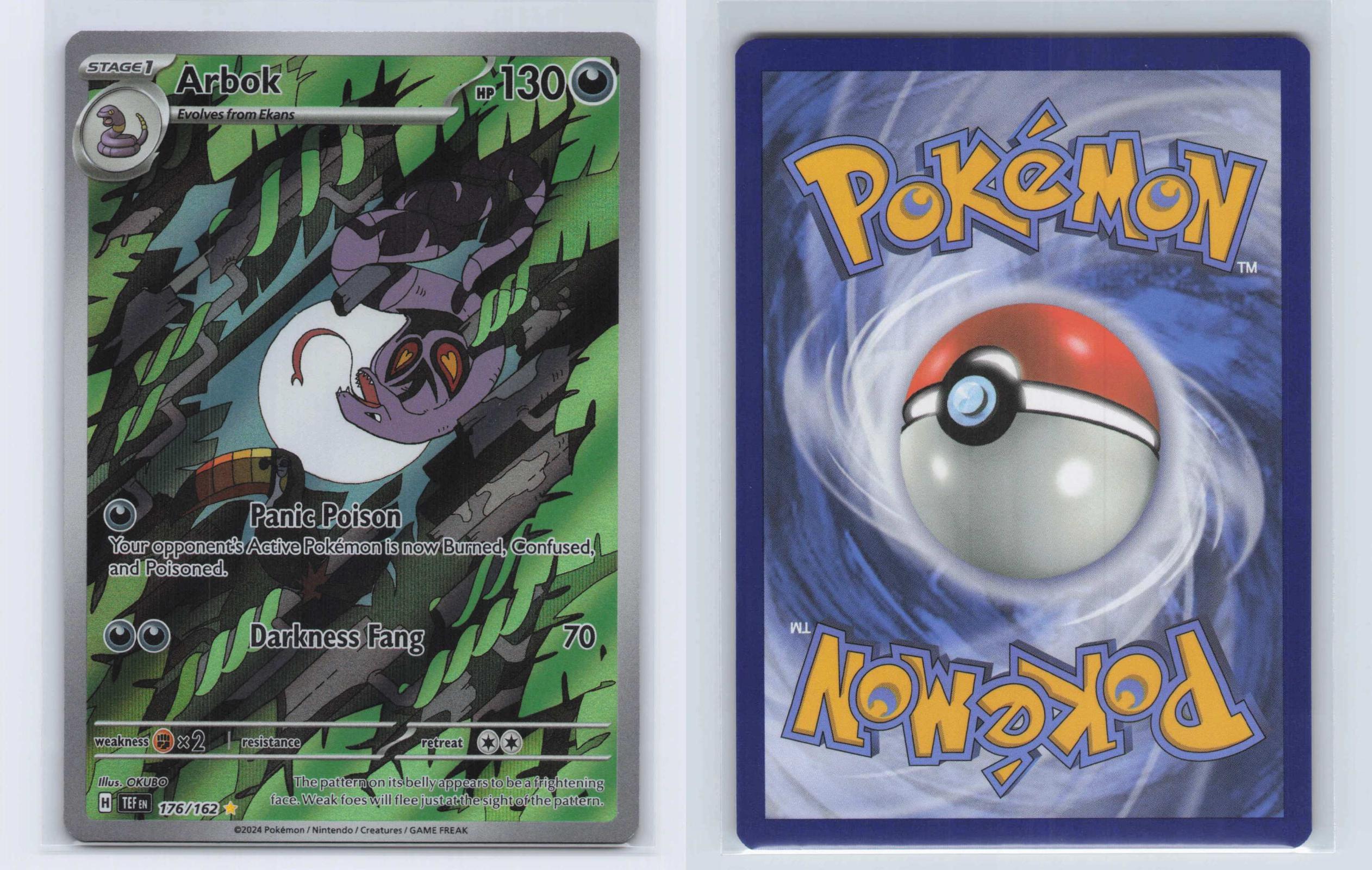 (#176/162) Arbok - Holo [Temporal Forces]