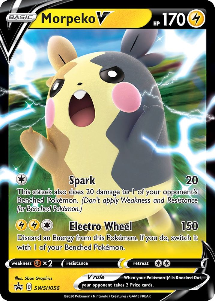 (#SWSH056) Morpeko V - Holo [Sword & Shield Promo]