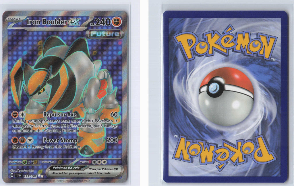(#192/162) Iron Boulder ex - Holo [Temporal Forces]