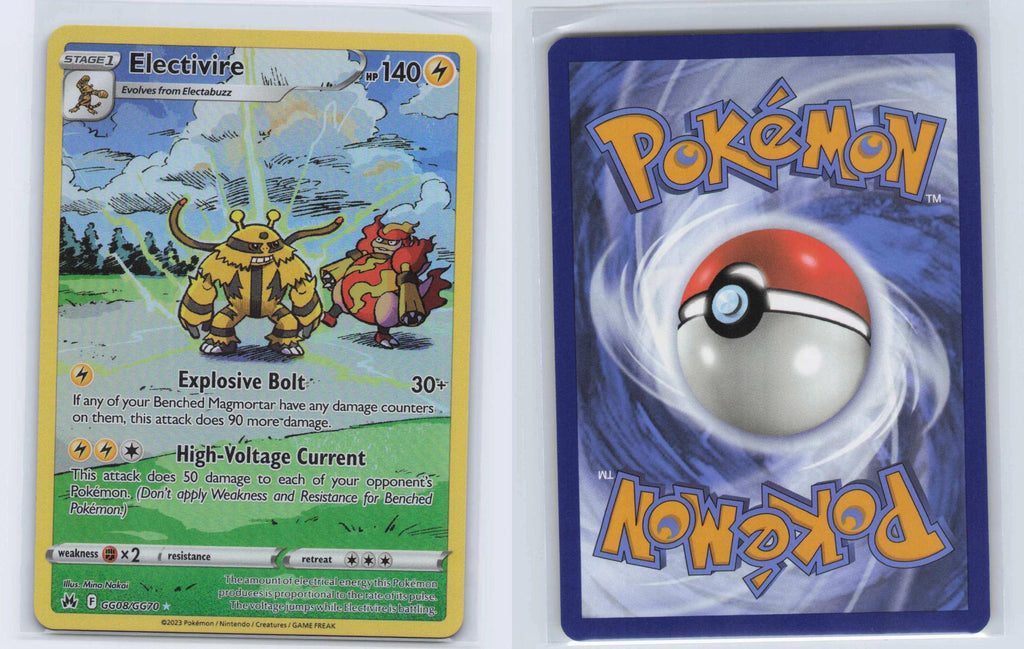 (#GG08/GG70) Electivire - Holo [Crown Zenith Galarian Gallery]