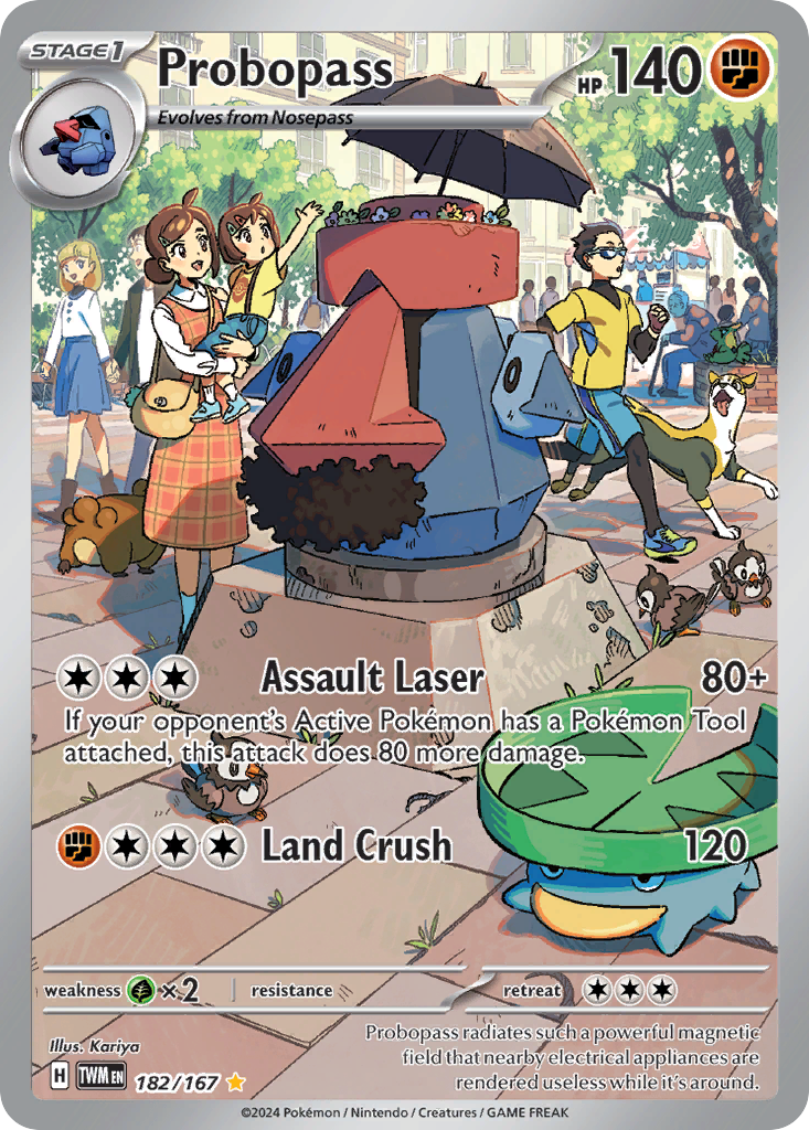 (#182/167) Probopass - Holo [Twilight Masquerade]
