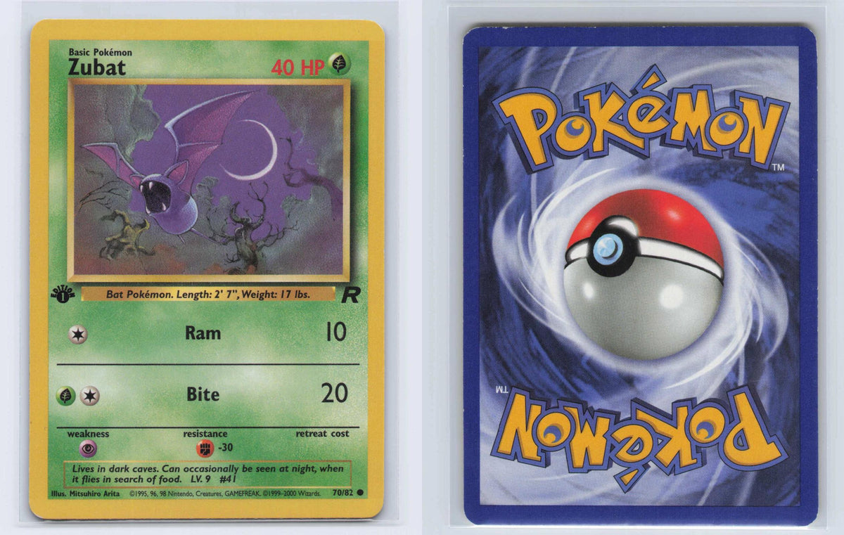 (#70/82) Zubat - 1st Edition [Team Rocket]
