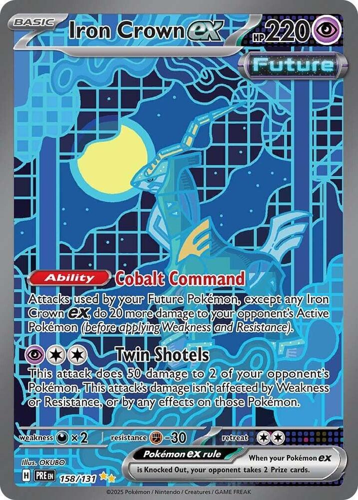 (#158/131) Iron Crown ex [SV: Prismatic Evolutions]