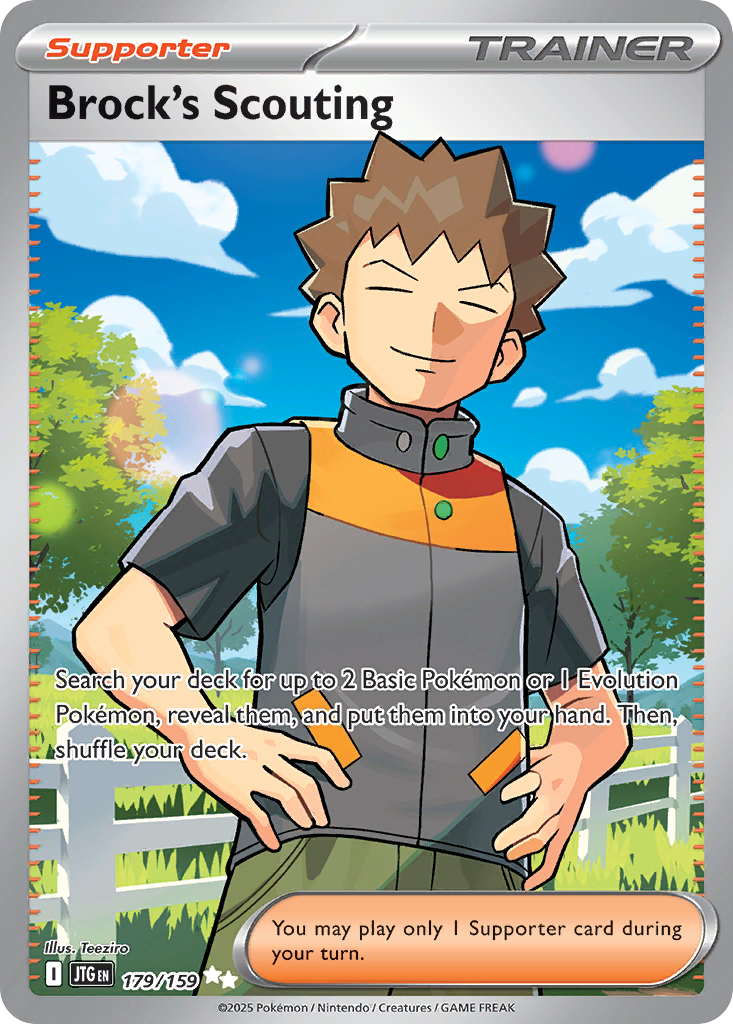 (#179/159) Brock's Scouting - Holo [Journey Together]