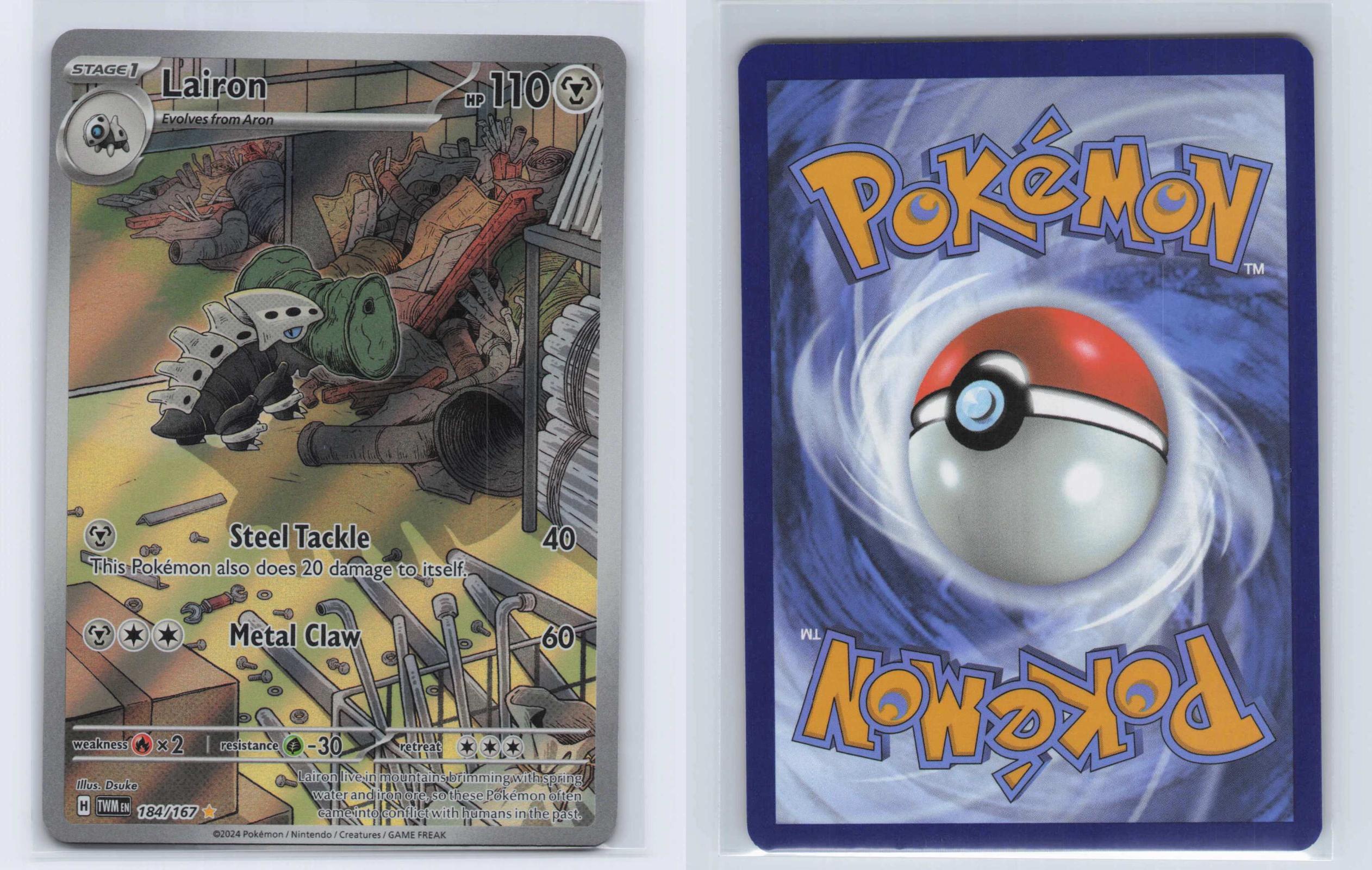 (#184/167) Lairon - Holo [Twilight Masquerade]