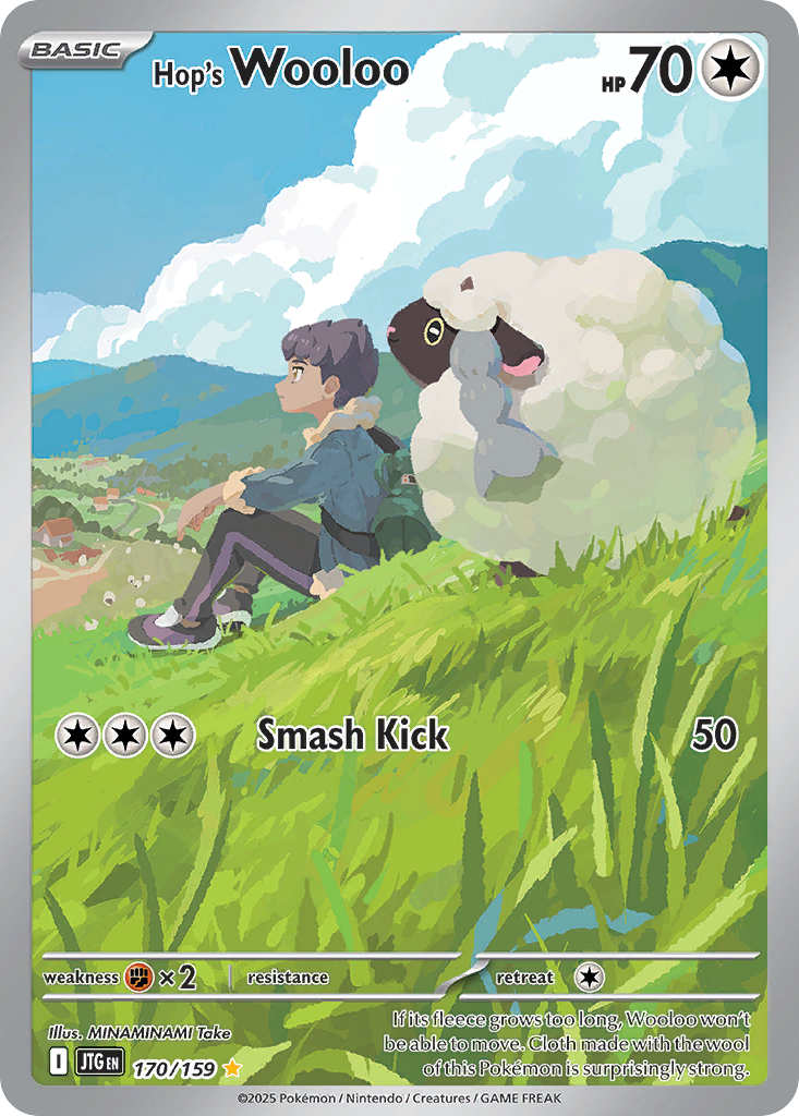 (#170/159) Hop's Wooloo - Holo [Journey Together]