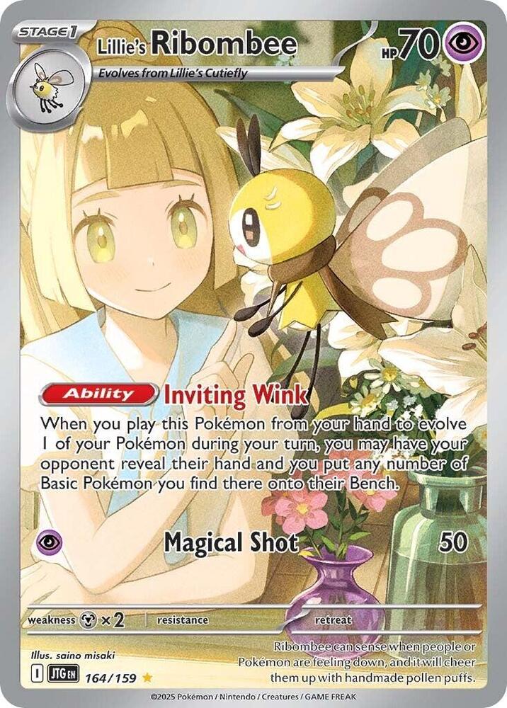 (#164/159) Lillie's Ribombee [SV09: Journey Together]