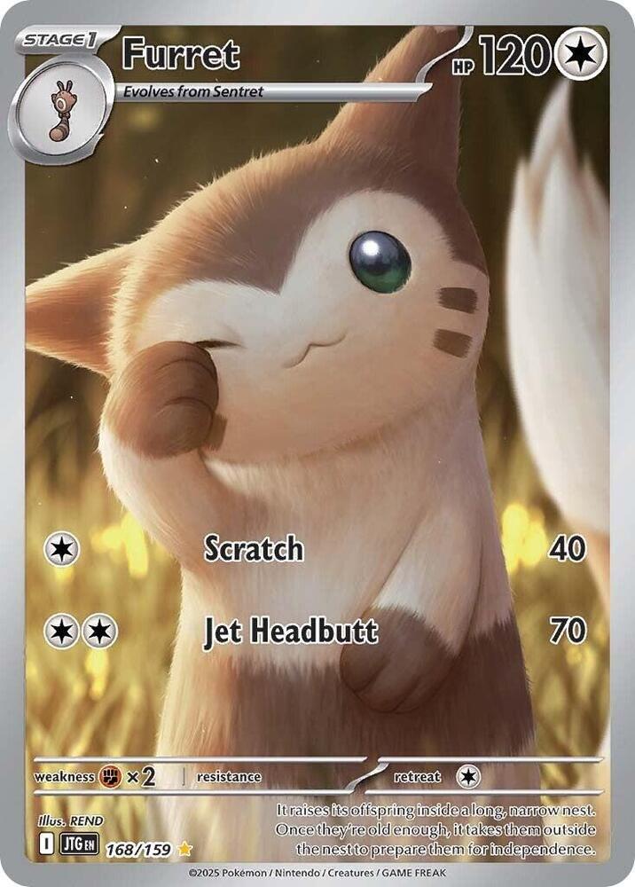 (#168/159) Furret [SV09: Journey Together]