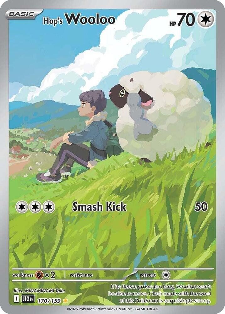(#170/159) Hop's Wooloo [SV09: Journey Together]