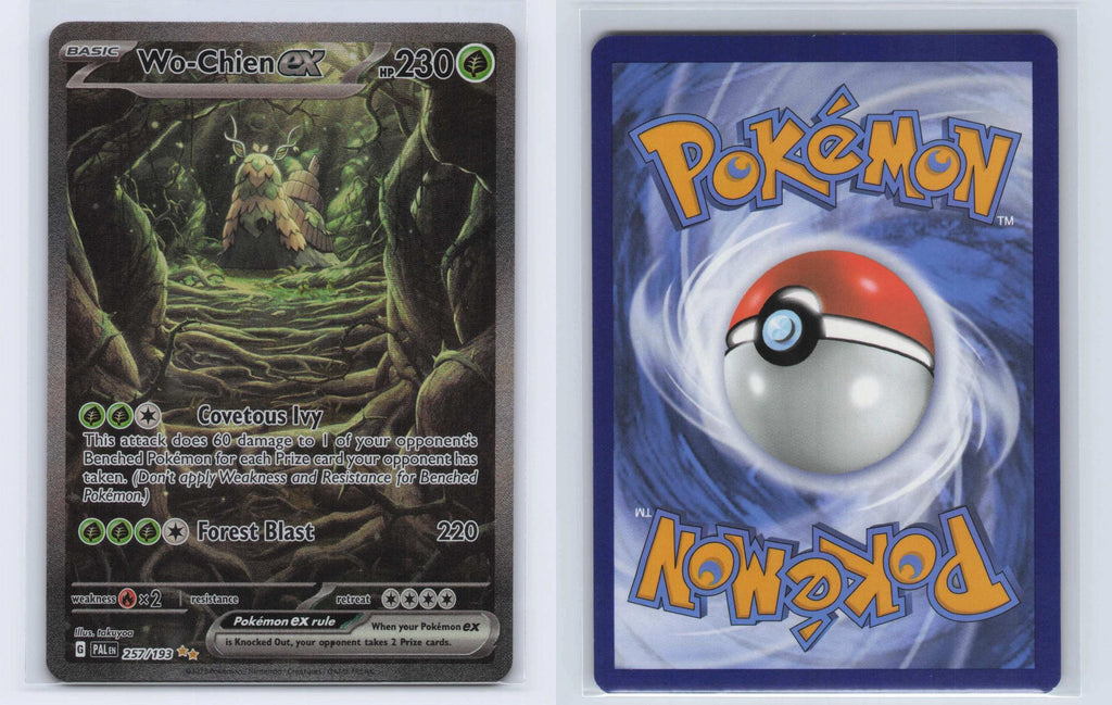 (#257/193) Wo-Chien ex - Holo [Paldea Evolved]