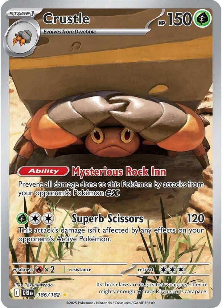 (#186/182) Crustle [SV10: Destined Rivals]