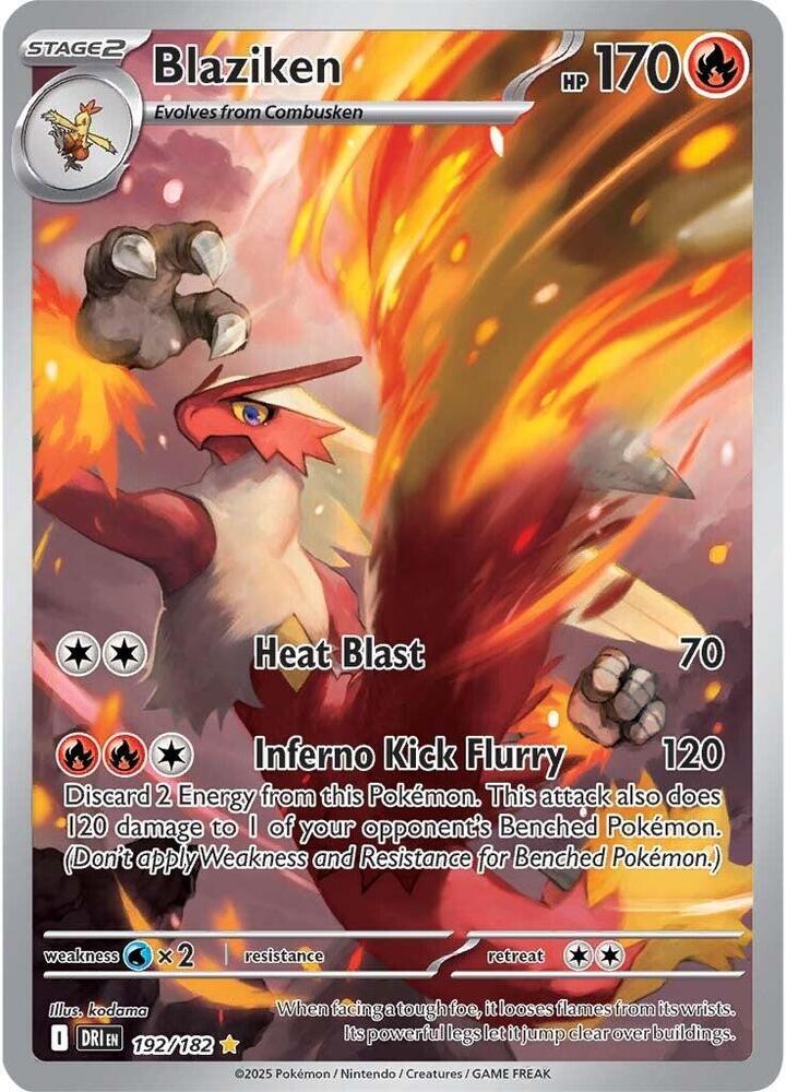 (#192/182) Blaziken - [SV10: Destined Rivals]