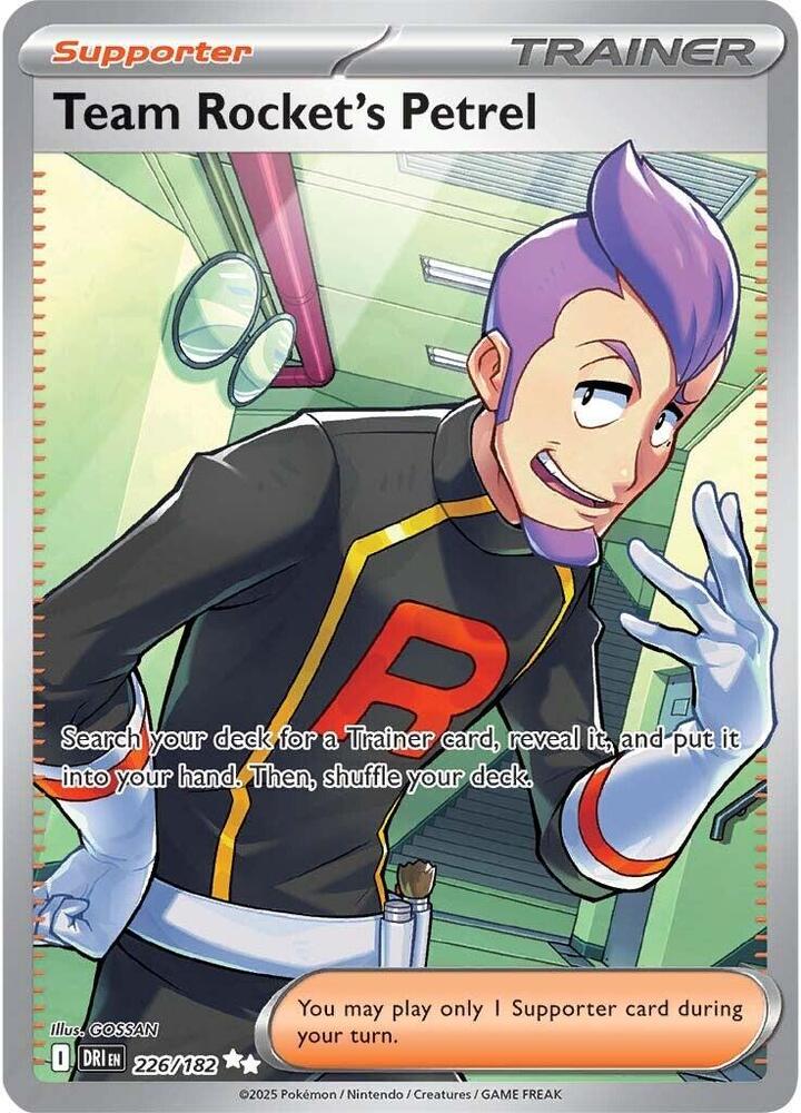 (#226/182) Team Rocket's Petrel [SV10: Destined Rivals]