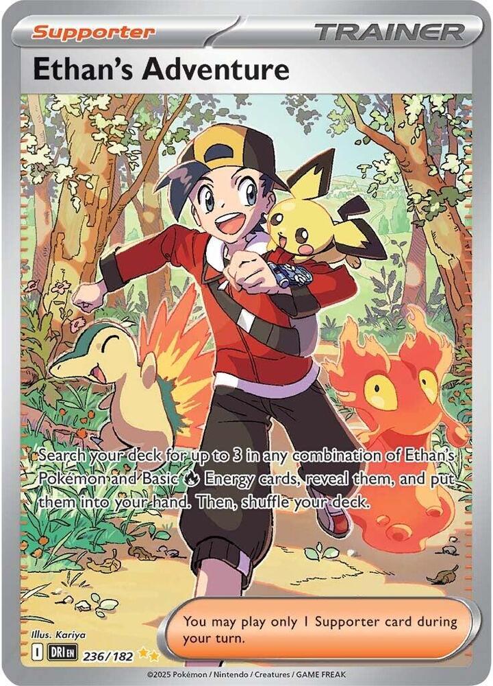 (#236/182) Ethan's Adventure [SV10: Destined Rivals]