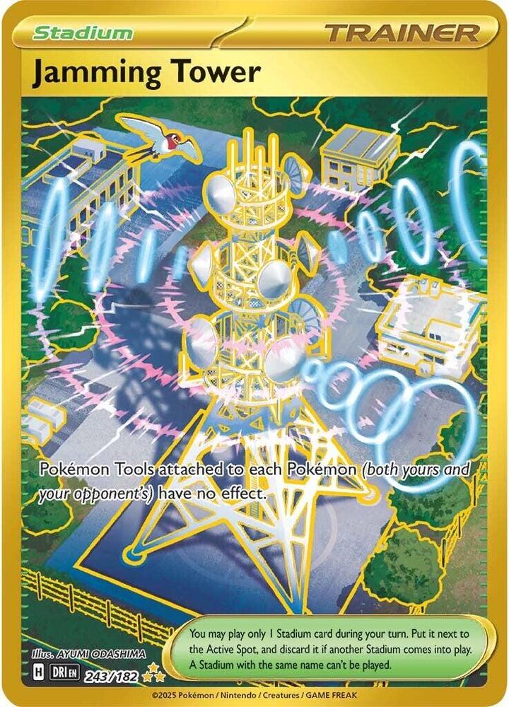 (#243/182) Jamming Tower [SV10: Destined Rivals]