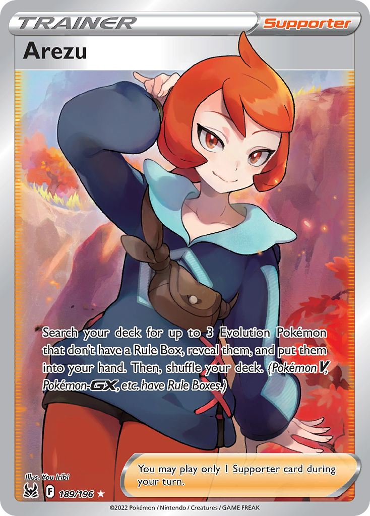 (#189/196) Arezu - Holo [Lost Origin]