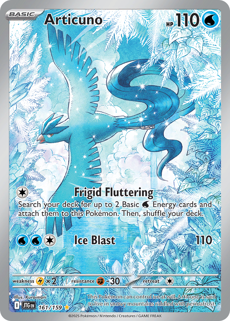 (#161/159) Articuno - Holo [Journey Together]