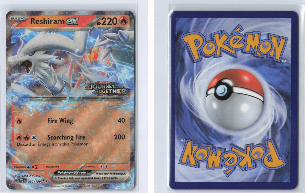 (#030/159) Reshiram ex (Journey Together Stamped) - Holo [Miscellaneous Cards & Products]