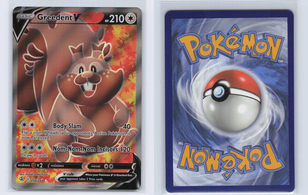 (#256/264) Greedent V - Holo [Fusion Strike]