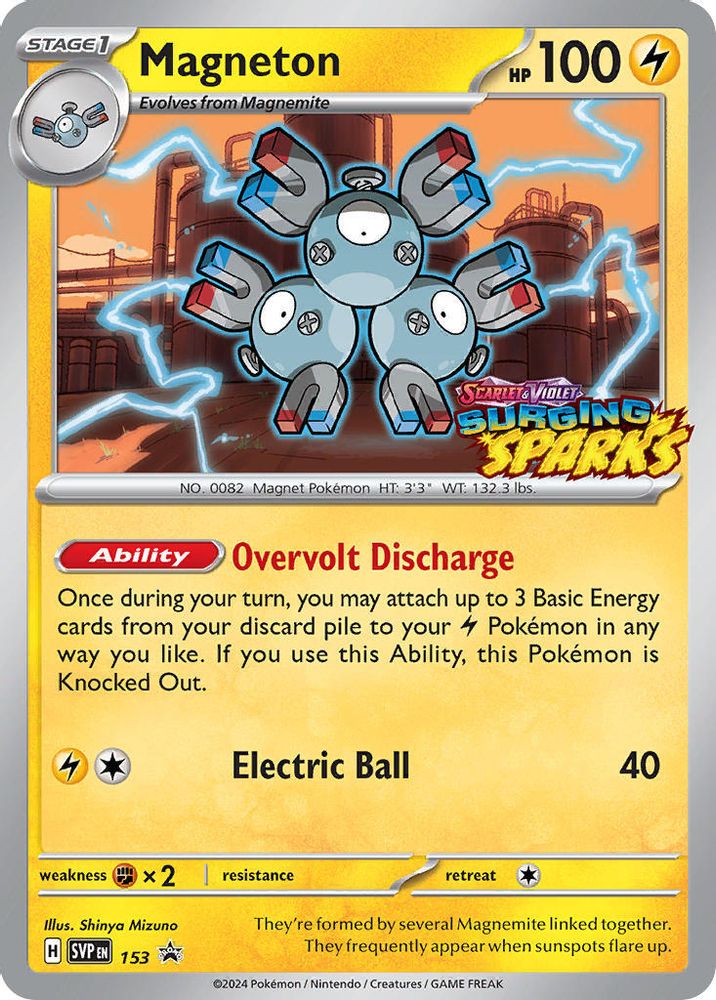 (#153) Magneton - Holo [Scarlet & Violet Promo]