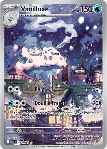 (#113/086) Vanilluxe [SV: White Flare]