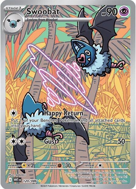 (#120/086) Swoobat - [SV: White Flare]