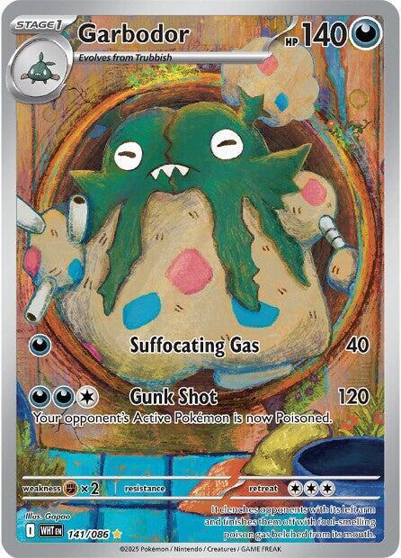 (#141/086) Garbodor [SV: White Flare]