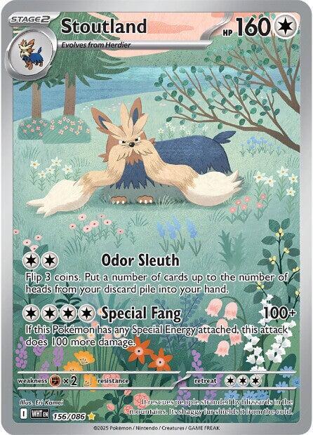 (#156/086) Stoutland [SV: White Flare]