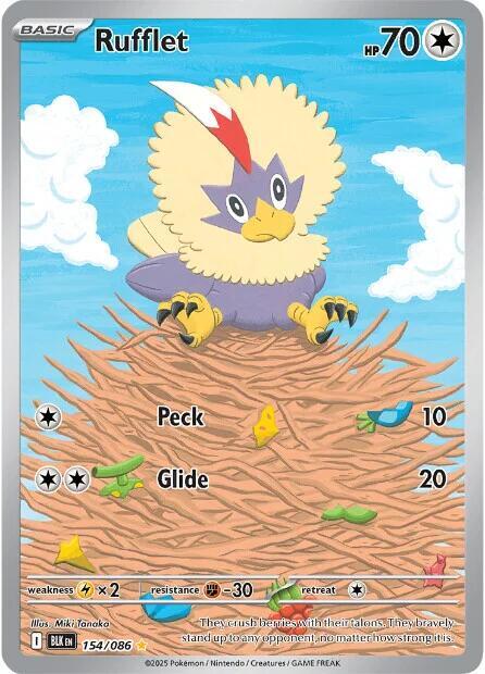 (#154/086) Rufflet [SV: Black Bolt]