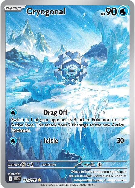 (#111/086) Cryogonal [SV: Black Bolt]