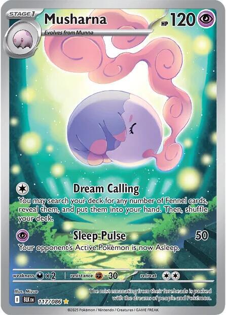 (#117/086) Musharna - [SV: Black Bolt]
