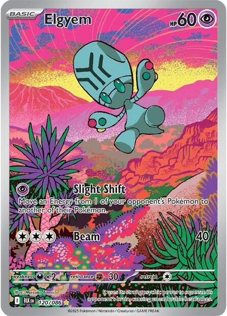 (#120/086) Elgyem [SV: Black Bolt]