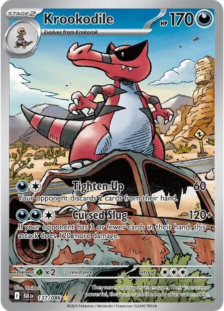 (#137/086) Krookodile [SV: Black Bolt]