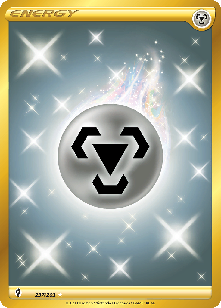 (#237/203) Metal Energy - Holo [Evolving Skies]
