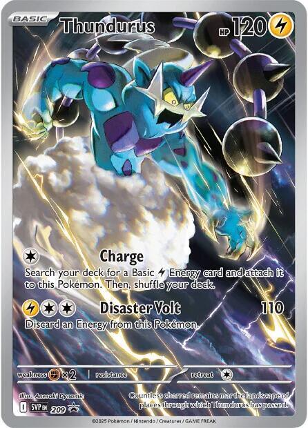 (#209) Thundurus - [SV: Scarlet & Violet Promo Cards]