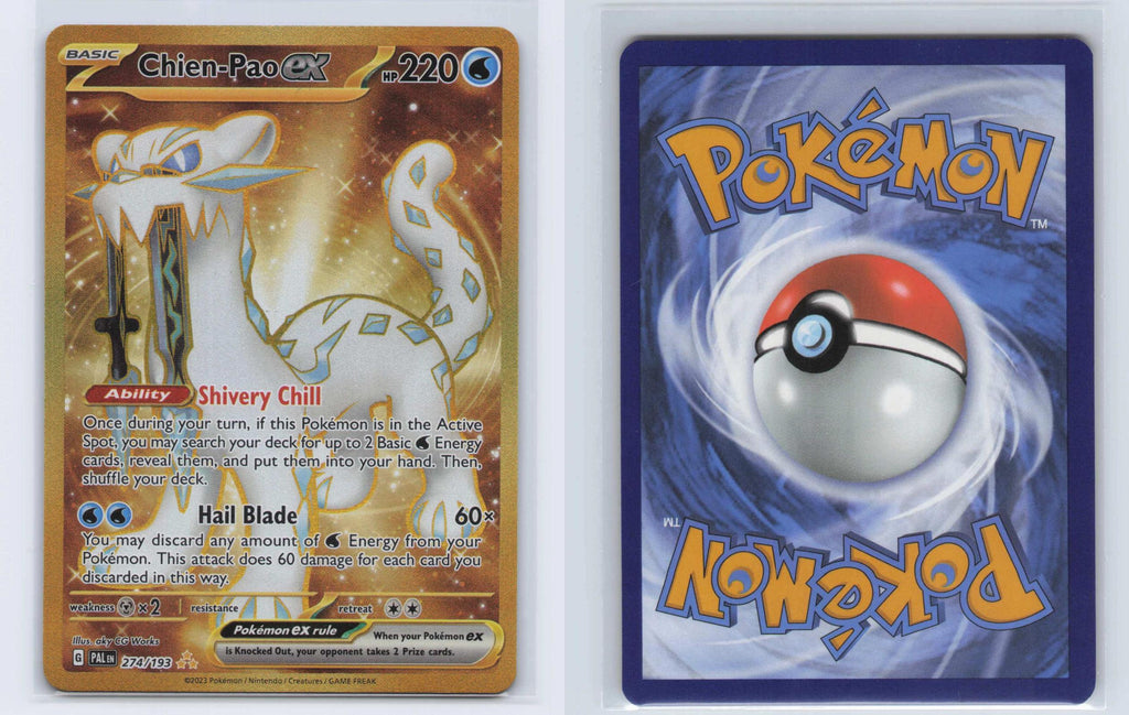 (#274/193) Chien-Pao ex - Holo [Paldea Evolved]
