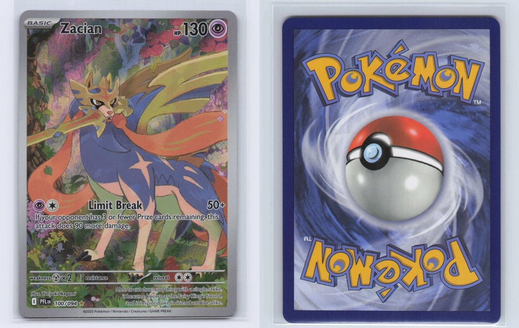 (#100/094) Zacian - Holo [Phantasmal Flames]