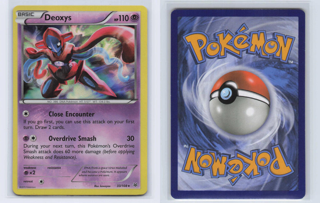 (#33/108) Deoxys - Holo [Roaring Skies]
