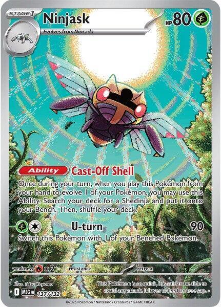 (#137/132) Ninjask - [ME01: Mega Evolution]