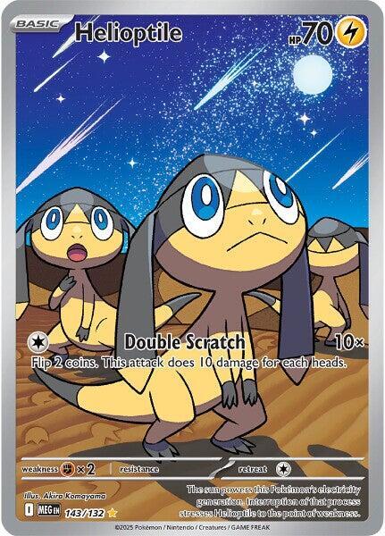 (#143/132) Helioptile [ME01: Mega Evolution]