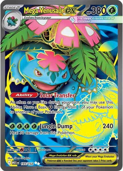 (#155/132) Mega Venusaur ex [ME01: Mega Evolution]