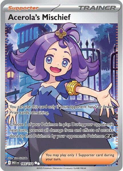 (#165/132) Acerola's Mischief [ME01: Mega Evolution]