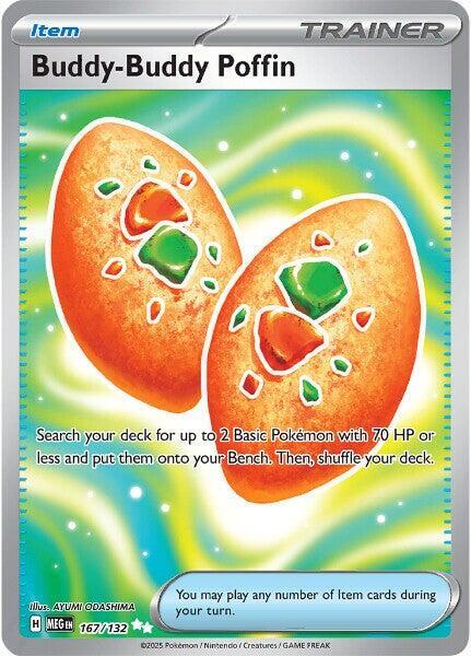 (#167/132) Buddy-Buddy Poffin [ME01: Mega Evolution]