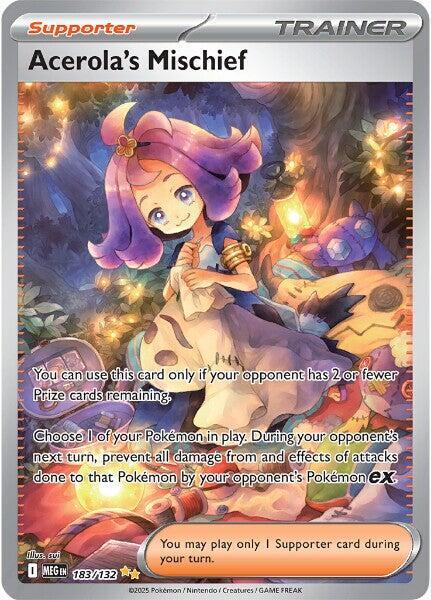 (#183/132) Acerola's Mischief [ME01: Mega Evolution]