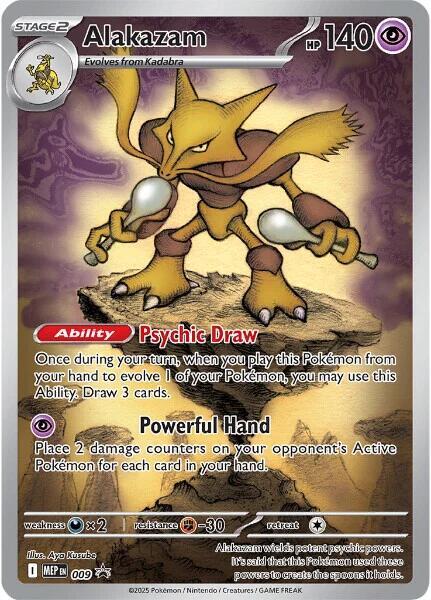 (#9) Alakazam [ME: Mega Evolution Promo]