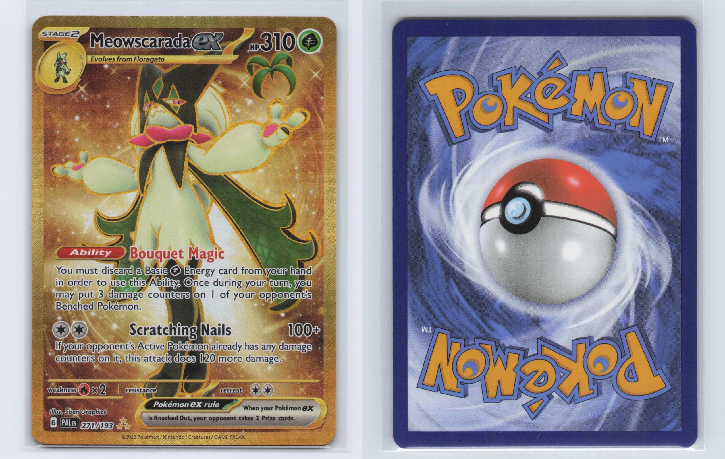 (#271/193) Meowscarada ex - Holo [Paldea Evolved]