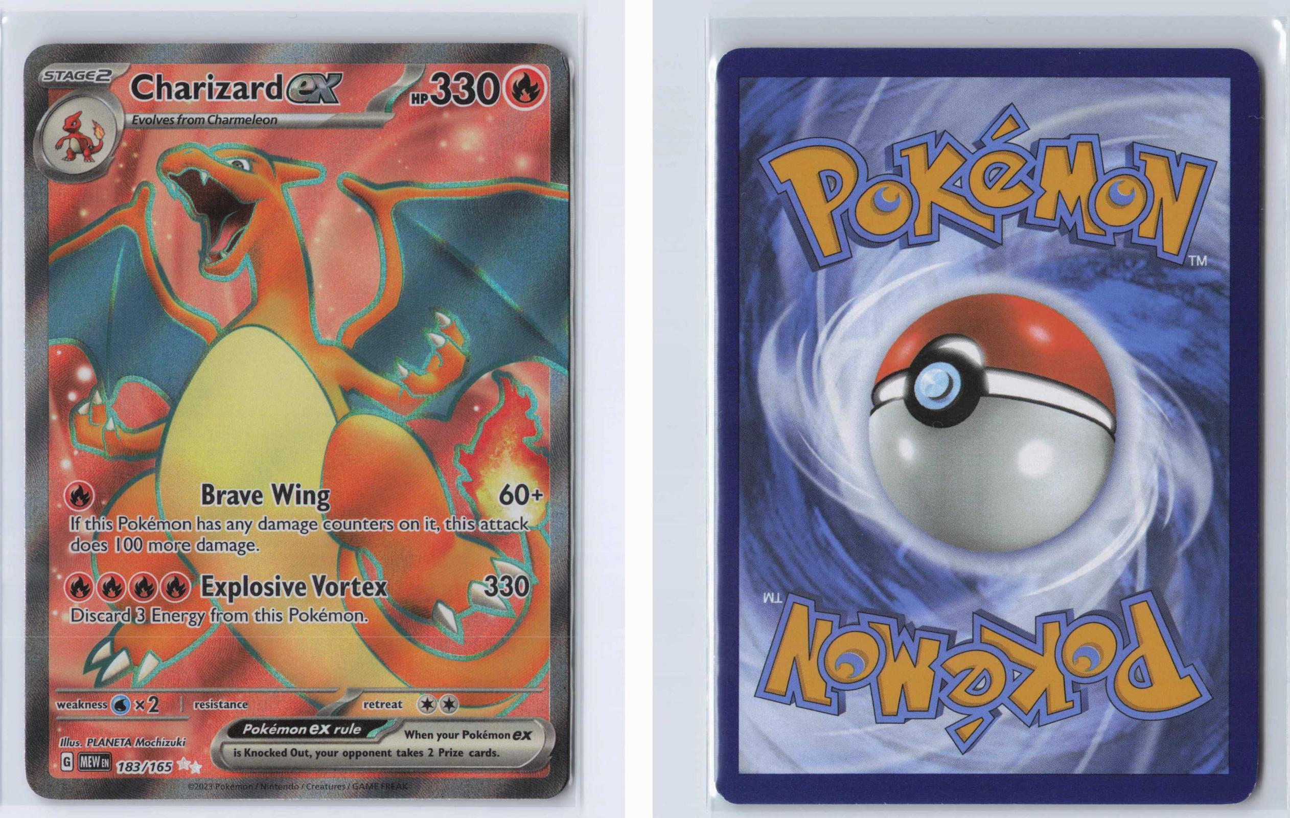 (#183/165) Charizard ex - Holo [151]
