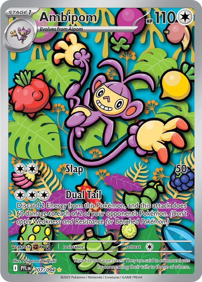 (#107/094) Ambipom [ME02: Phantasmal Flames]